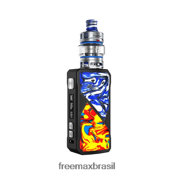 Best FreeMAX Vape 60RXXJ69 | FreeMAX MAXUS kit 50w amarelo azul