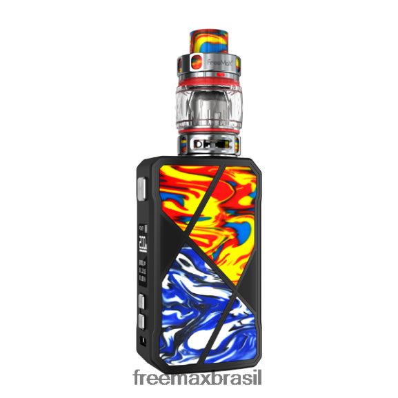 Best FreeMAX Vape 60RXXJ9 | FreeMAX MAXUS conjunto de 200 W vermelho azul