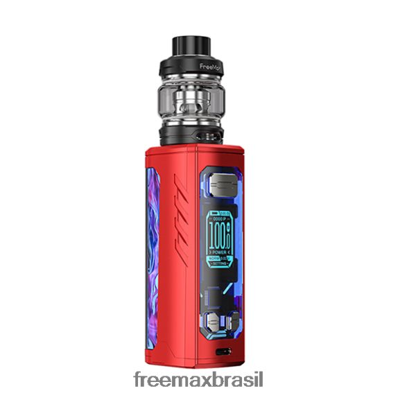 FreeMAX Review 60RXXJ156 | FreeMAX MAXUS kit solo 100w vermelho