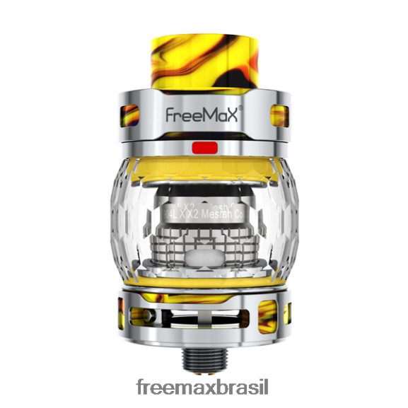 FreeMAX Disposable Vape 60RXXJ210 | FreeMAX FIRELUKE 3 tanques amarelo